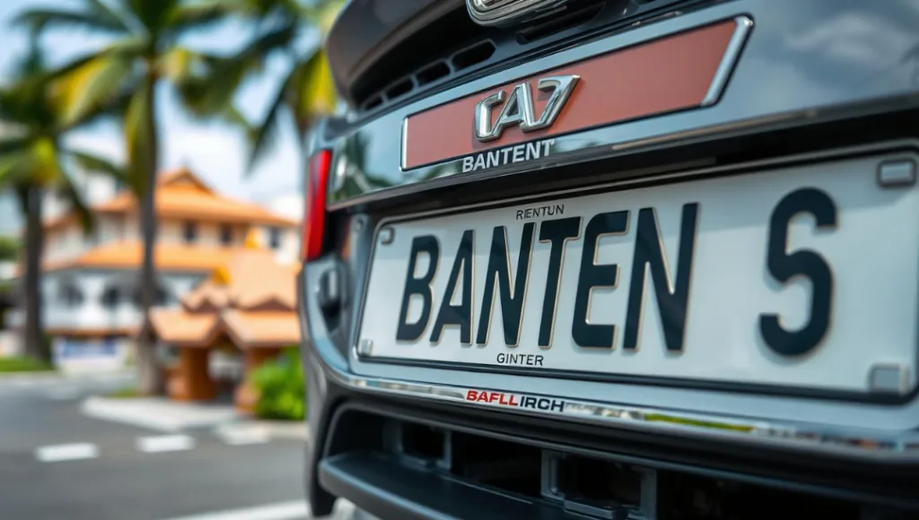 cek plat nomor banten